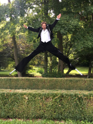 gentleman op stelten